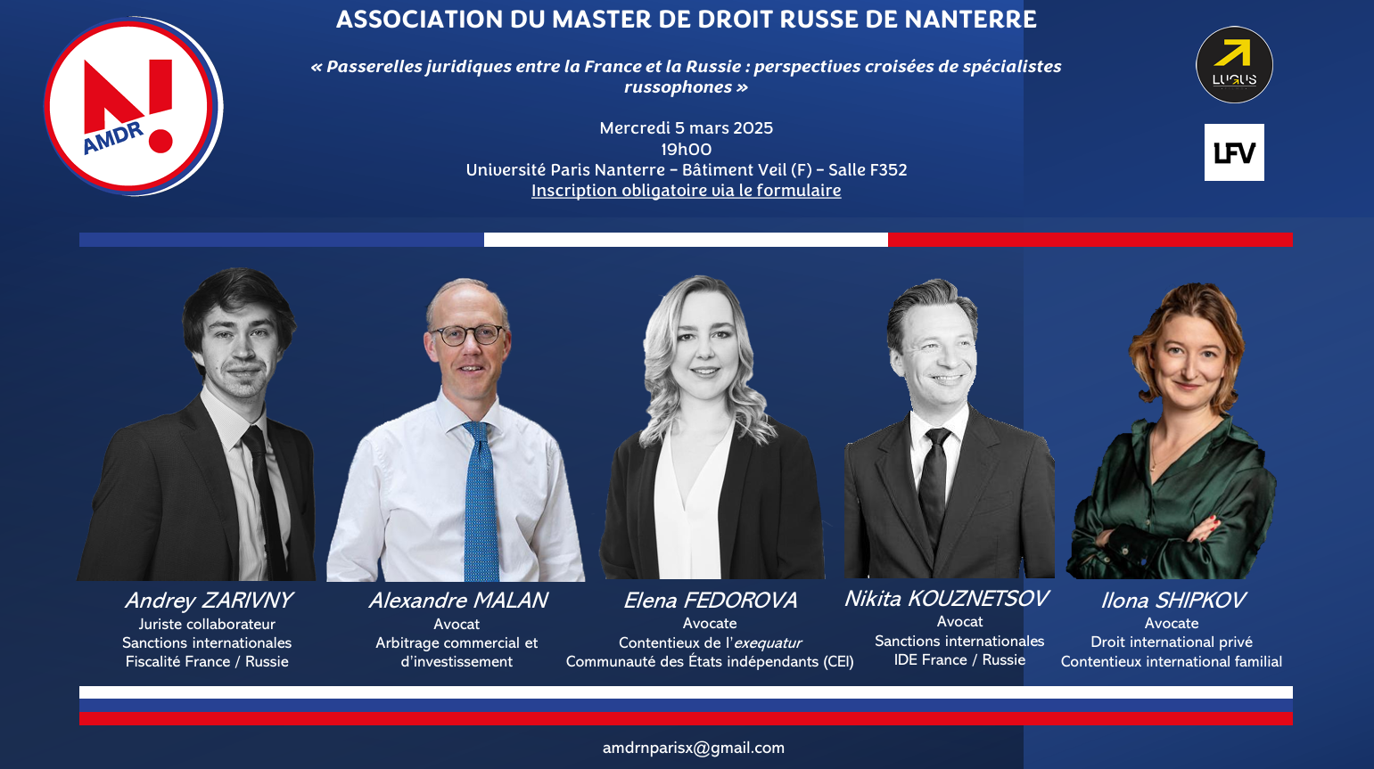Conférence 5 mars 2025