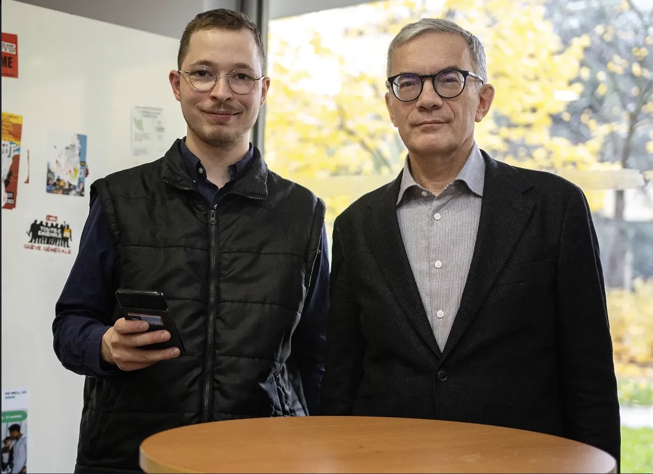 Prof. Vladimir V. Yarkov et Martin Ville
